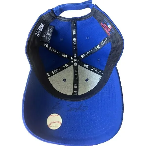Kansas City Royals SIGNED By Eric Skoglund New Era 9FORTY Adjustable Hat MINT